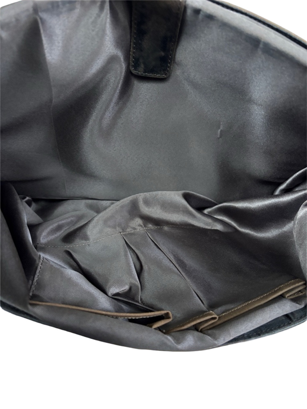 KomalC Vintage Distressed Leather Messenger Bag Brown Satchel Briefcase Academia - Picture 7 of 7